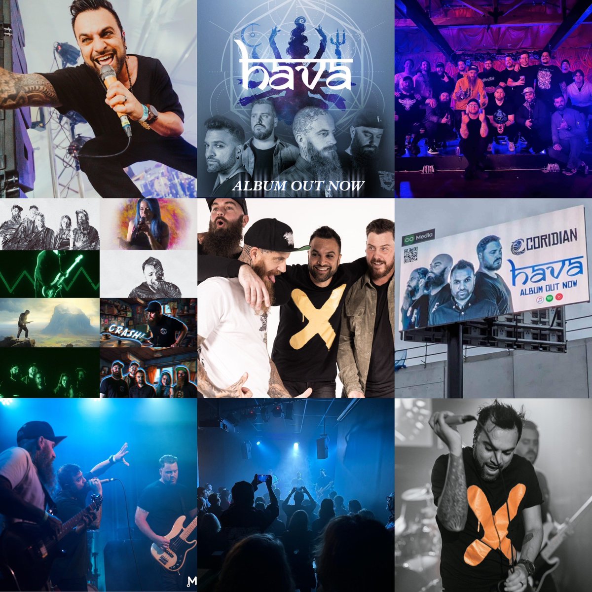 Coridian_Band's tweet photo. Our little band from Aotearoa did some stuff and we are pretty stoked 💙 https://t.co/P7nUgz4xJI