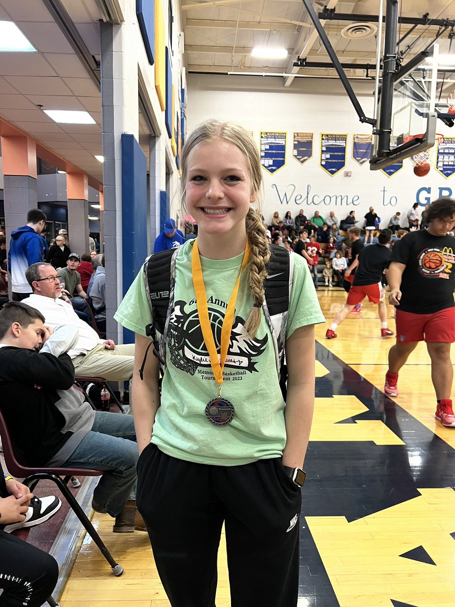 I finished with 22 pts tonight, earned player of the game, and all-classic team in the McDonald’s Holiday Classic.