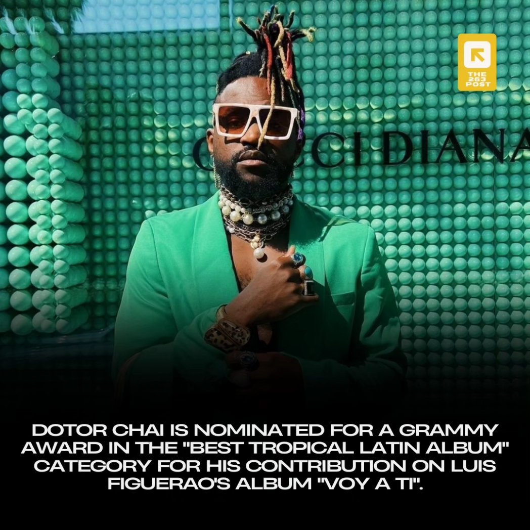 #Trending | Doctor Chai gets nominated for a Grammy under the Best Tropical  Latin  Album Category!