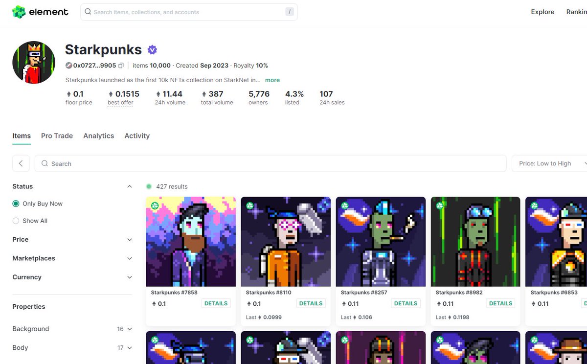 starkpunks_nft's tweet photo. Well.. that was quick!  👀

@starkpunks_nft floor price back to 0.1 ETH and rising every minute.. 🔥🔥🔥

HUGE congrats to the ones who were fast enough to snipe some punks at 30$ lol.. ⚡️🤮

Next airdrop coming soon! 💸

Rarity + holding time = BIGGER AIRDROP