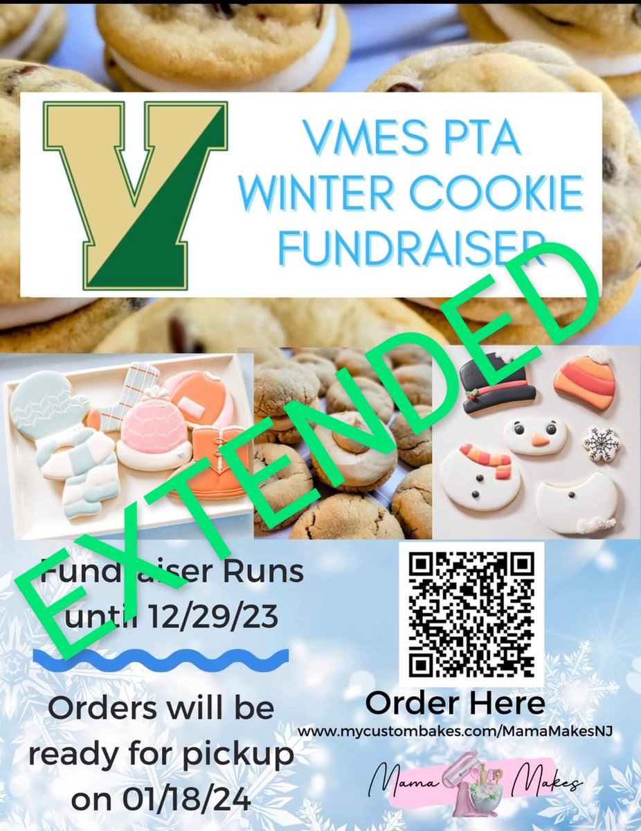 Did you forget to order your Mama Makes Cookies?? Don't worry because the sale has been extended!! Place your order today!
mycustombakes.com/mamamakesnj/pr…