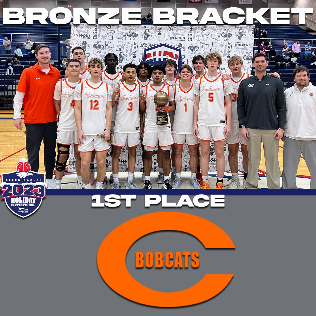 Congratulations to the <a href="/Celina_Hoops/">Celina Bobcats Basketball</a> on their 1st Place finish in the Bronze Bracket! Best of luck on the rest of your season!