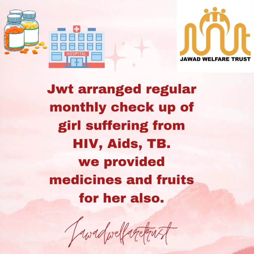 May Allah give her a great health Ameen sumameen.

.

#jawad 
#jawadwelfaretrust 
#jwt
#thalesemia 
#kidney
#spleen
#poor
#ngo
#charity
#welfare
#palestine🇵🇸 
#palestinelivesmatter 
#palestine🇵🇸✌️