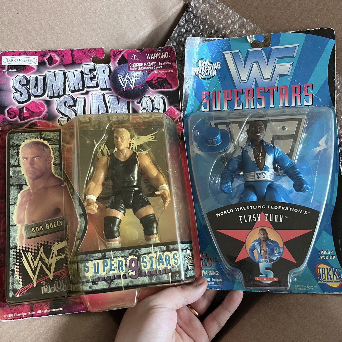 mbrazee84's tweet image. Another amazing delivery from @JJCoFigures! #BoneCrunchingAction #WWF #JOBSquad
