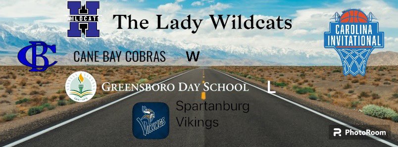 coachcac's tweet photo. Ugh. Ran into a fine tuned team today. Greensboro Day is a heck of a team but I’m pleased with the heart and effort of The Lady Wildcats. Time regroup and bounce back tomorrow morning vs Spartanburg before heading back to 302! #timetolevelup https://t.co/gNcmO2E7S4