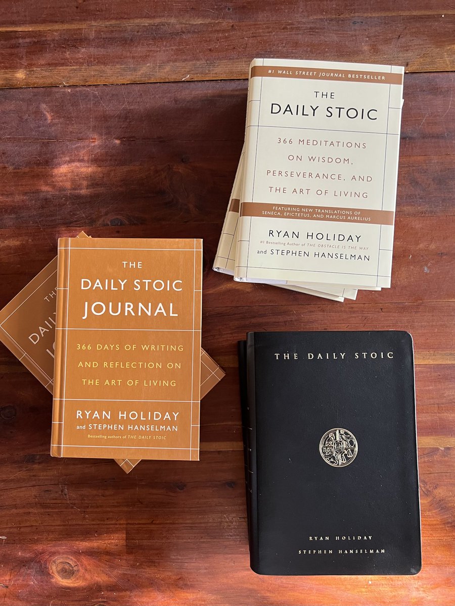 Anyone planning on reading (or re-reading) The Daily Stoic this year?