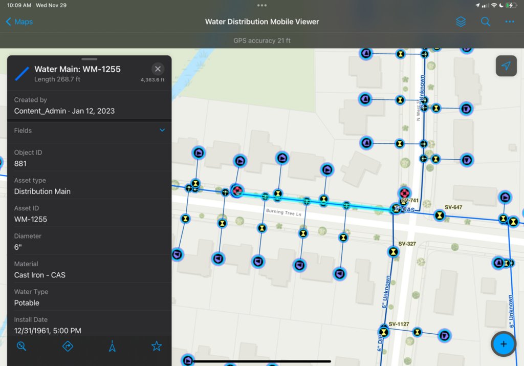 CrstaCampbell's tweet image. #ArcGISFieldMaps is Utility Network Aware! Users can view connectivity associations, structural attachments, and containment of assets. Tracing is also available within Field Maps! Learn more in this Industry Blog article:
esri.social/Tllf50Qman2 #EsriWater #ArcGISUtilityNetwork