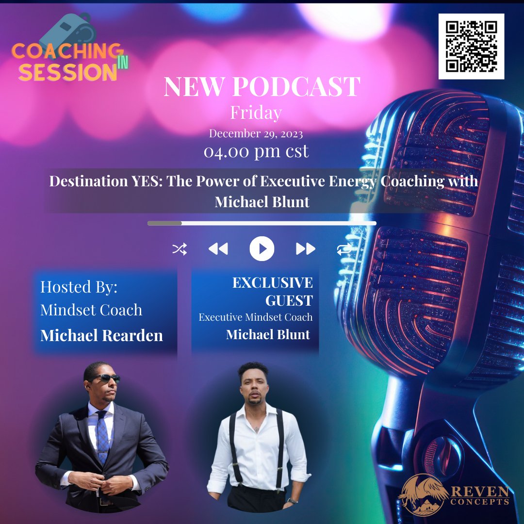 🎙️ Embark on a journey to 'Destination YES'!

👉 buzzsprout.com/1882580/episod…
Click the link below to fuel your executive energy!

 Dive into this empowering conversation today!

#DestinationYES #ExecutiveCoaching #EnergyEmpowerment #PodcastAlert #RevenConcepts #CoachingInSession