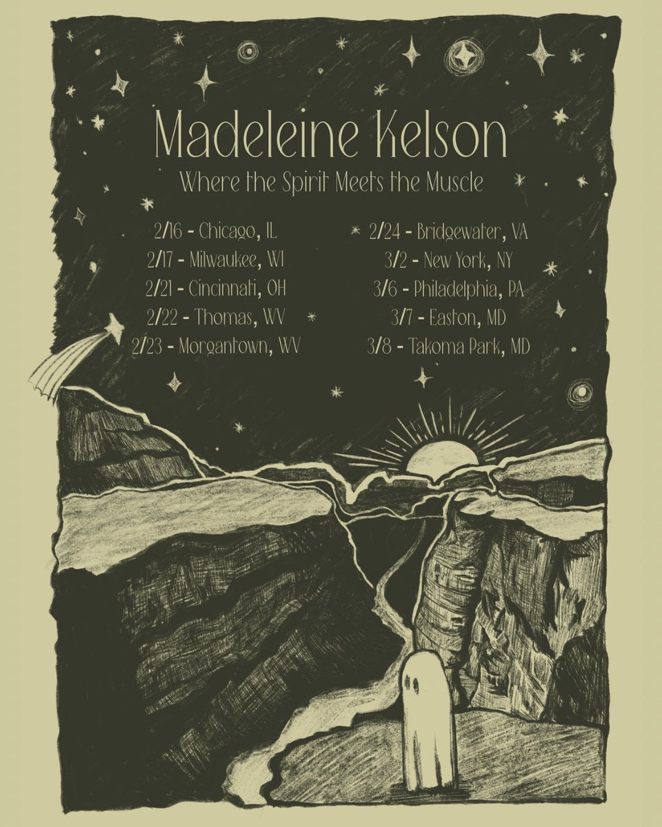 I’m going on tour! I’m headed through the Midwest and northeast with my friend, <a href="/alaina_stacey/">Alaina Stacey</a>. This is the longest tour I’ve ever done, and I’m so excited to see all of you there!! Tickets for just about every show are on sale now. See you soon! 💙

madeleinekelson.com/shows