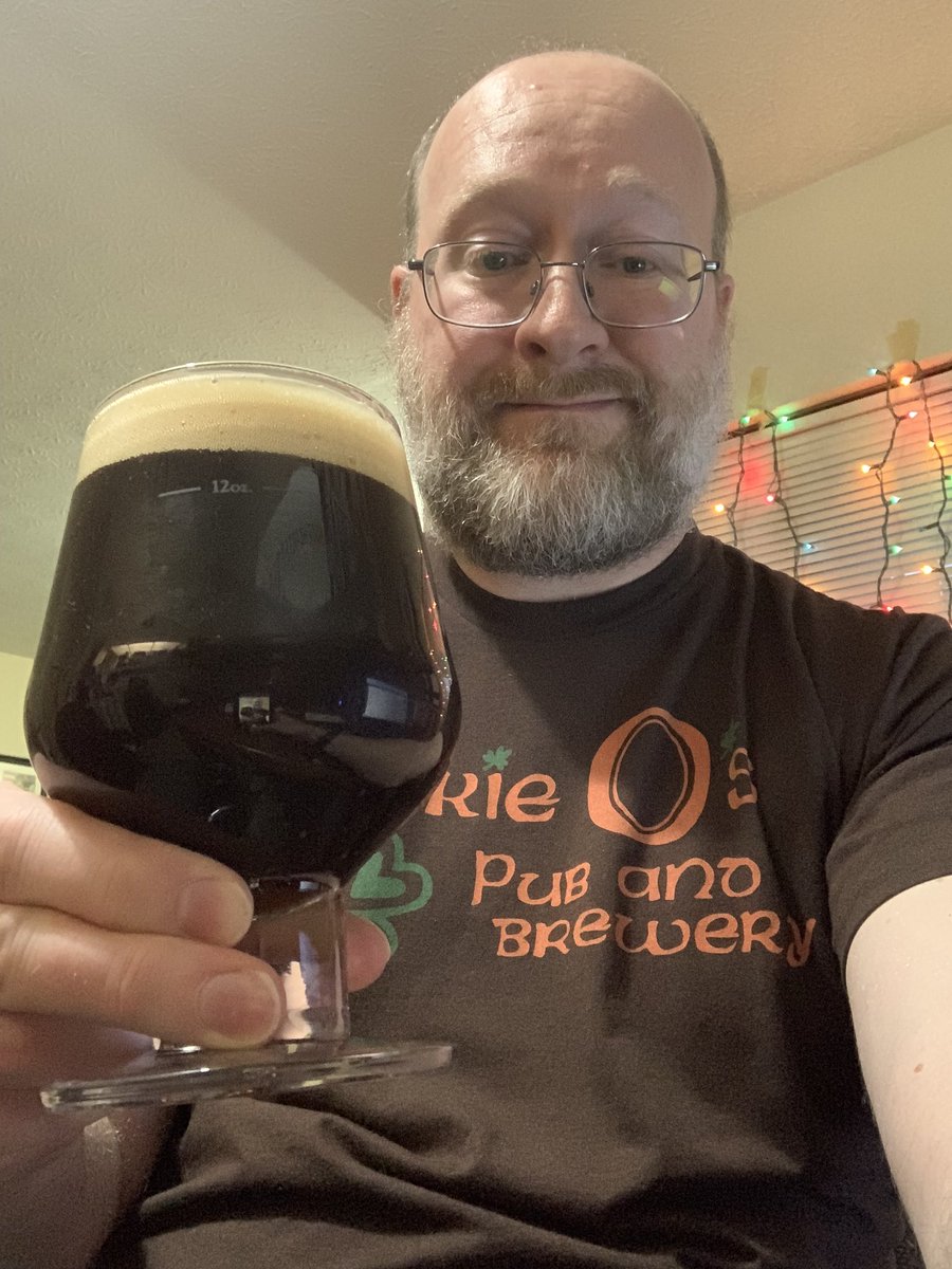 RealBMaxwell's tweet photo. Having some more #BeersOnFriday and @saucybrewworks Brownie Batter What’s His Nuts 🍫 🥜 🧈 Vanilla ☕️ Stout is always a good one 😃👍🍻 #ohiocraftbeer #CraftBeer @impopsy @Kubrickx @IRLWhiskeyStout @AndyKenny27 @JonMontag @zappafaye @RJellyman @johanc77 @ErmiyasDESTA @BrewGuy_ https://t.co/v876UClyaZ