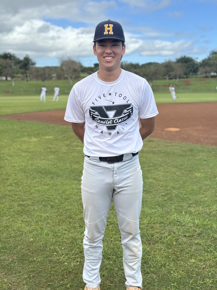 Five Tool Hawaii (@fivetoolhi) on Twitter photo <a href="/ClassicHawaii/">Hawaii Sandlot Classic</a> F: Honu 8, Stingrays 3
PoG: <a href="/JustoIsaiah/">Isaiah Justo</a> 2-2, 2 RBI
Pitcher: <a href="/AlakaiKiakona/">Alaka’i Kiakona</a> 2 IP, 5K, 0H
Hitter: <a href="/WyattIshii/">Wyatt Ishii</a> 2-2, 2B
Notable: <a href="/AkakaKupono/">Kupono Akaka</a> 2 IP, 4K, 0H <a href="/ClassicHawaii/">Hawaii Sandlot Classic</a> F: Honu 8, Stingrays 3
PoG: <a href="/JustoIsaiah/">Isaiah Justo</a> 2-2, 2 RBI
Pitcher: <a href="/AlakaiKiakona/">Alaka’i Kiakona</a> 2 IP, 5K, 0H
Hitter: <a href="/WyattIshii/">Wyatt Ishii</a> 2-2, 2B
Notable: <a href="/AkakaKupono/">Kupono Akaka</a> 2 IP, 4K, 0H