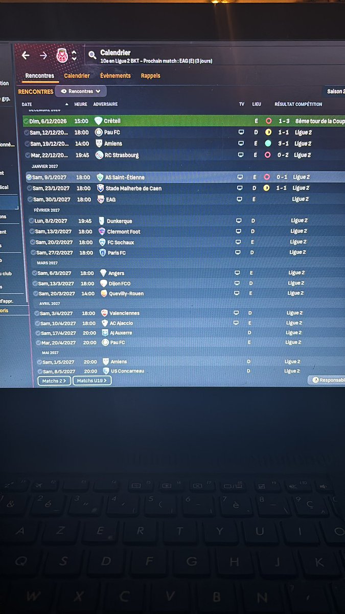 FM2024 FC Rouen❤️🤍 tweet media