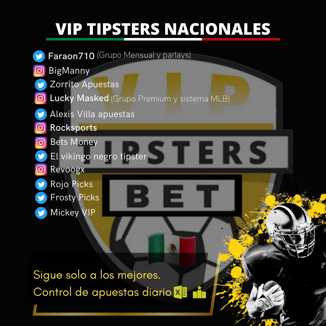 TipstersBetFree's tweet image. ❓VIP DICIEMBRE ⭐🎅

🟢Grupo VIP Todos los tipsters:

Recibe todos los picks premium de los tipsters nacionales, americanos, stakes 10, Cristian Rey y alta efectividad por un solo precio 💰

💎 Jugadas garantizadas, retos escaleras y stakes 10 incluidos.

📊 Excel con control de…