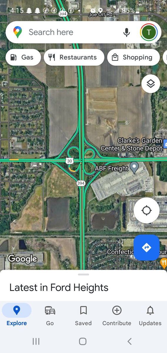 Ace_chicago's tweet photo. Getting a report of a fully submerged vehicle at IL-394 in route 30 #Chitraffic #ChicagoTraffic #chicago #SuburbanScanner #fordheights #saukvillage https://t.co/FQZiBV82GC