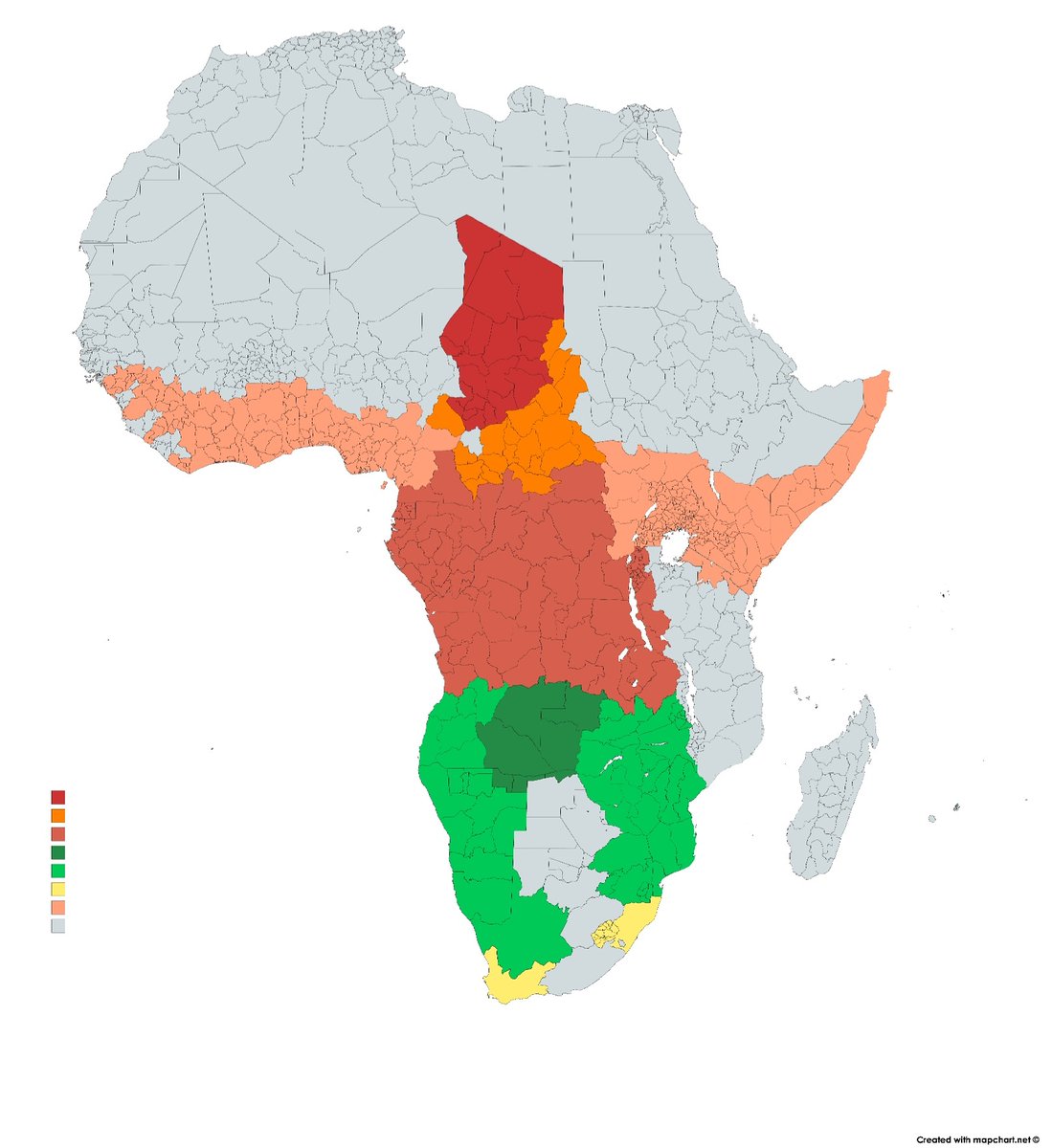Map of Chad