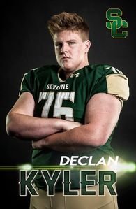 CoachKTP's tweet photo. Saddened to hear of 2019 Skyline HS graduate &amp; Student Athlete, @Declan_Kyler passing. Rest easy Big Fella. You were a awesome young man. So happy that you &amp; my daughter, Kalia became buddies. 
My sincere condolences to the Kyler Family, Skyline Football &amp; Winona St FB Families. https://t.co/uvX5cWmDYk