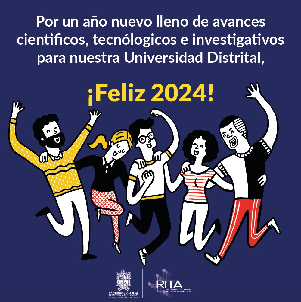 🤩🌞Desde <a href="/redritaud/">Red RITA UD</a> les deseamos un año nuevo lleno de avances científicos, tecnológicos e Investigativos. ¡Feliz 2024! ✨⚡️🤗
