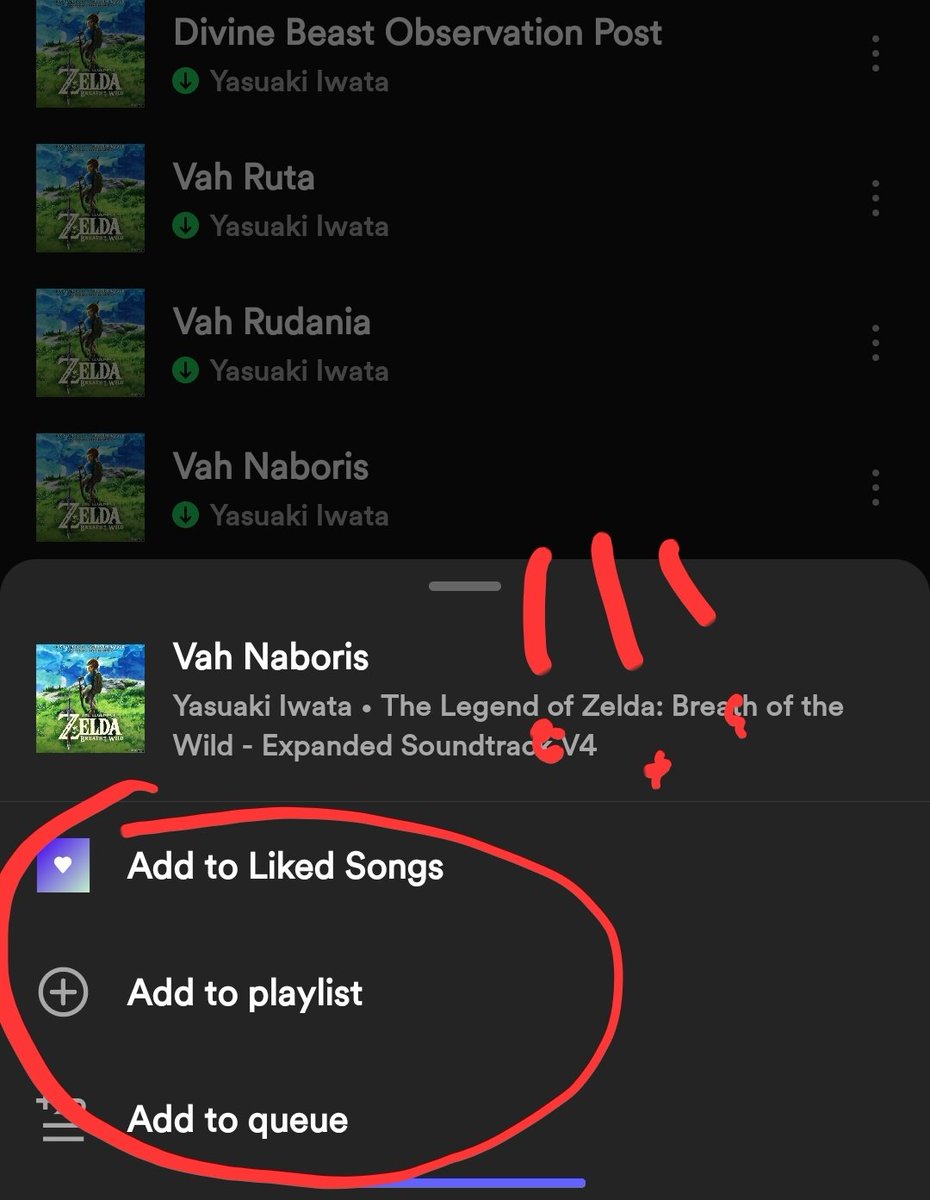fearsofkingdom's tweet photo. YOOO SPOTIFY FINALLY LETS ME ADD MUSIC FROM MY INTERNAL STORAGE TO OTHER PLAYLISTS LETS GOO https://t.co/Fx0hgCihxL