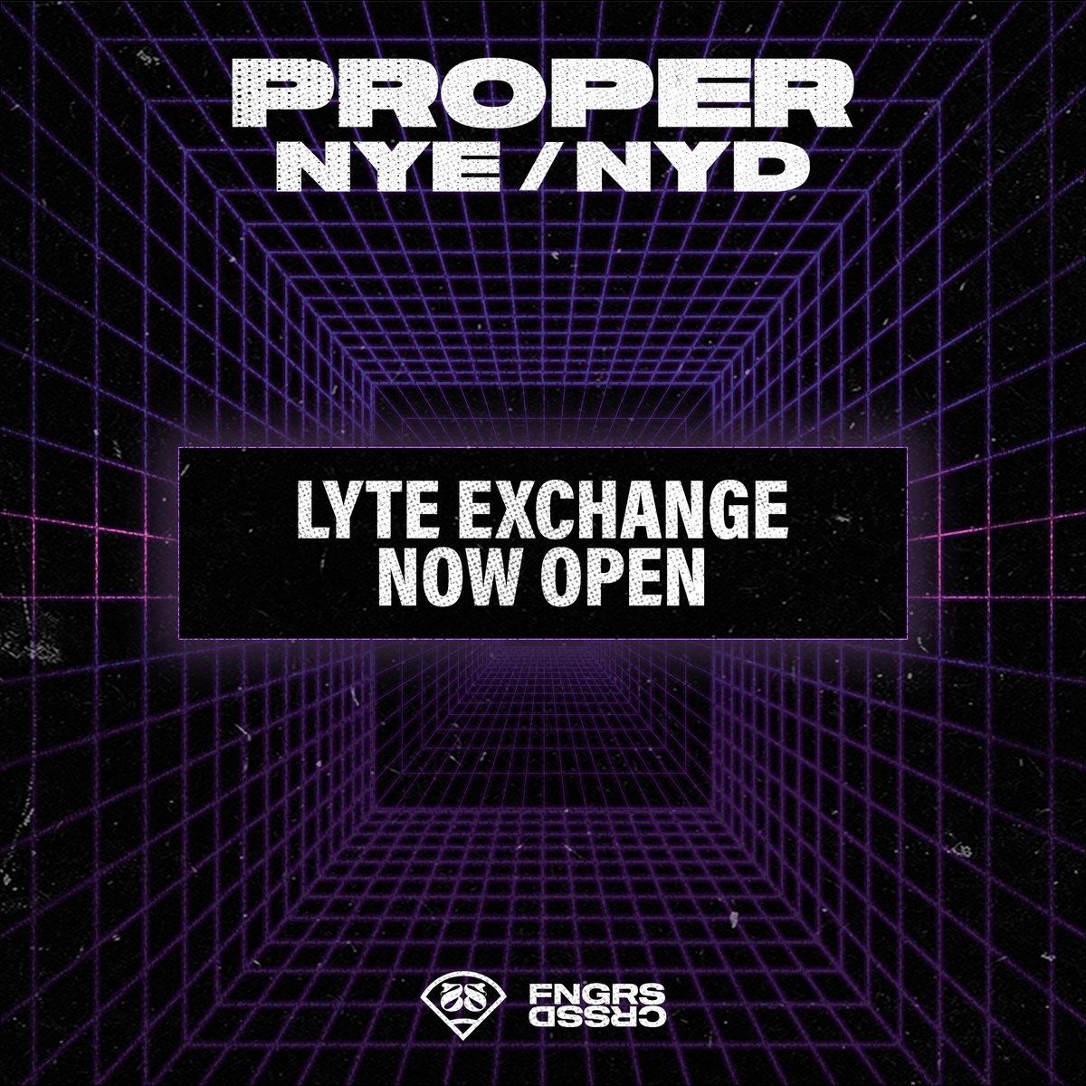 The @lyteup ticket exchange is now OPEN 🪩 Through this fan-to-fan platform, you can safely and securely purchase and sell verified #ProperNYE tickets ⚡ LYTE EXCHANGE: crssdpropernye.lyte.com/3707785