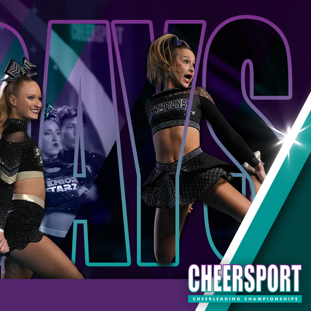 We are exactly 𝟓𝟎 𝐃𝐀𝐘𝐒 away from #CHEERSPORTNationals 😍 Tag a friend in the comments you can't wait to see in ATL 💜