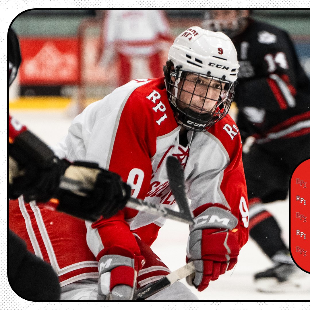 RPI_Hockey's tweet photo. #WINsselaer!

A three-goal third period and a 🎩 trick from grad student Ryan Brushett highlights the Engineers 6-3 victory over Canisius Friday afternoon!

Tyler Hotson adds a pair of goals in the win, while John Beaton chips in a trio of assists!

#LetsGoRed 🔴 #HailToThee https://t.co/qNlM0AnAr8