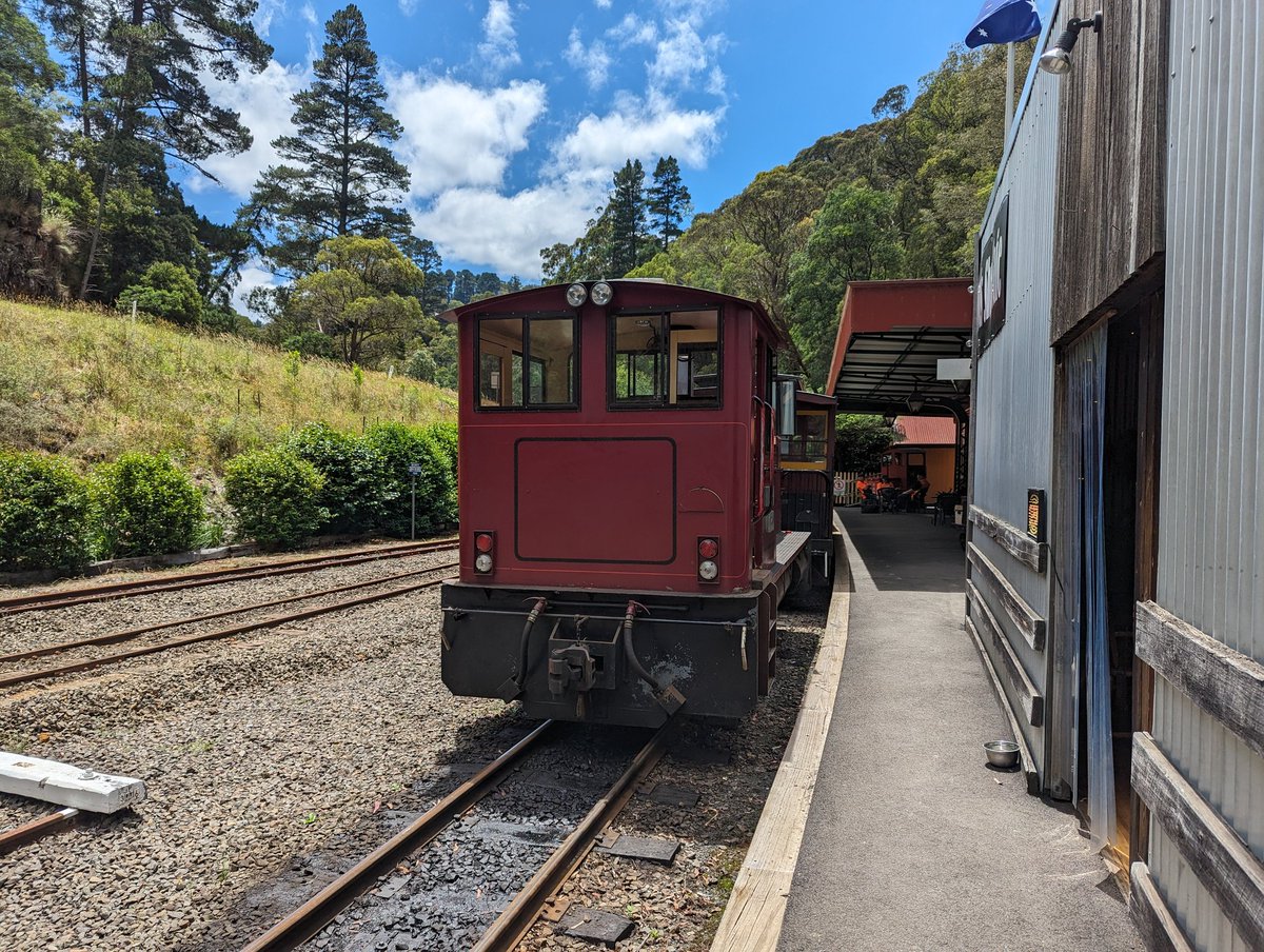 AlexsTrainChan1's tweet photo. Wrapped up 2023 with a ride on the Walhalla Goldfields Railways 🚂 https://t.co/aD2Bg05HJp