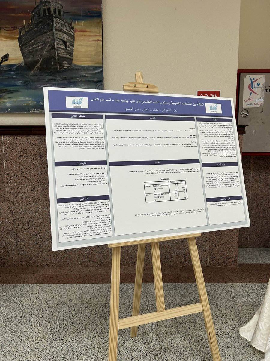 Mona7Gh's tweet photo. #يوم_الملصق_العلمي من اجمـل الأشياء  الي قدمتها في مسيرتي الجامعية و تعبي خلال التـرم من البحث عشان يكون من افضل و اجود البحوث ، تجربة ممتعة ، شكرا دكتورة منى العمري على الفرصه 🩵. @UJ_SSandMedia @UOfjeddah https://t.co/qm6cw72kA7