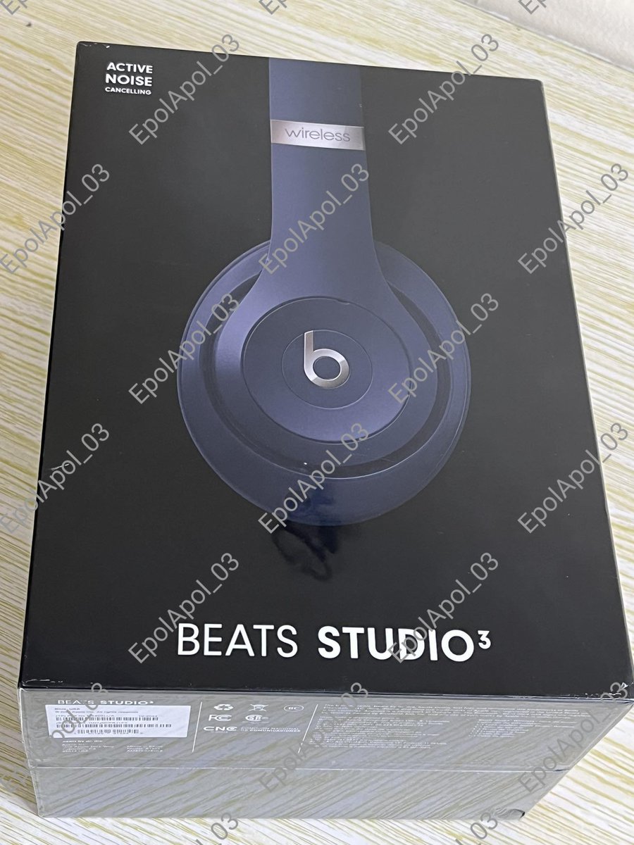 EpolBautista's tweet photo. Wts lfb selling
BEATS STUDIO3 by Apple Inc.
BLUE,USA
Php 11, 500.00
✅Active Noise Cancelling (ANC)
✅Battery: Up to 22 Hours ANC- On / 40hrs ANC-Off
✅Brand New, Sealed, US Purchased
#beats #apple #beatsstudio3 #beatsstudio #wireless https://t.co/ITV0D8m2CK