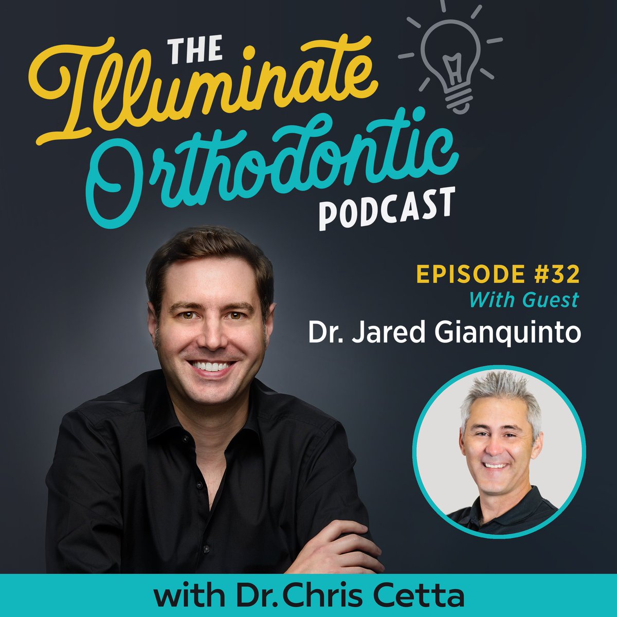 drchriscetta's tweet photo. The Illuminate Orthodontic Podcast💡 returns with a special holiday episode featuring innovative orthodontist Dr. Jared Gianquinto.

https://t.co/yYwsbHgAwP

#Orthodontist #Orthodontics #Specialist #Aligners #CustomBraces  @GOrthoArts @UlabSystems https://t.co/UGdpAXrbH6