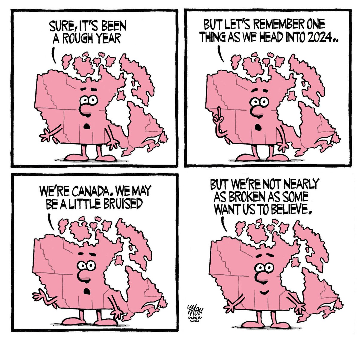 If you missed out on being insanely triggered by today's cartoon, don't worry, here it is again. Please enjoy😊