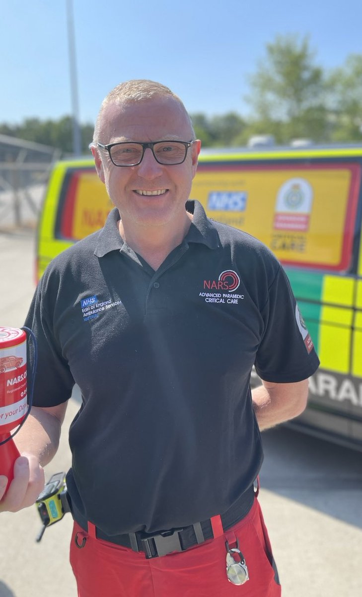 We are delighted to announce NARS Critical Care Paramedic Carl Smith has been recognised in the New Years Honours being awarded a BEM; British Empire Medal. So well deserved and we are so proud of him! 

edp24.co.uk/news/24016890.…