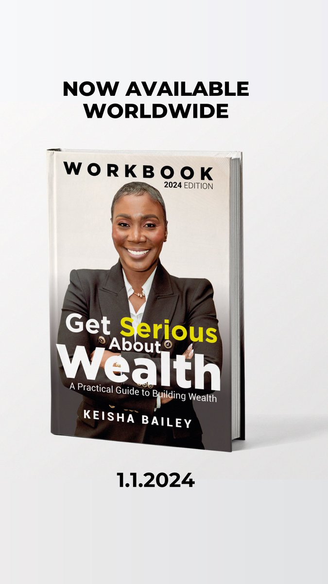 Profitjumpstart's tweet photo. Get Serious About Wealth Workbook is now available worldwide on Amazon. Click here to get your copy and make 2024 your money year! https://t.co/fvY4Sxc5Sz https://t.co/j3HC2YJelV