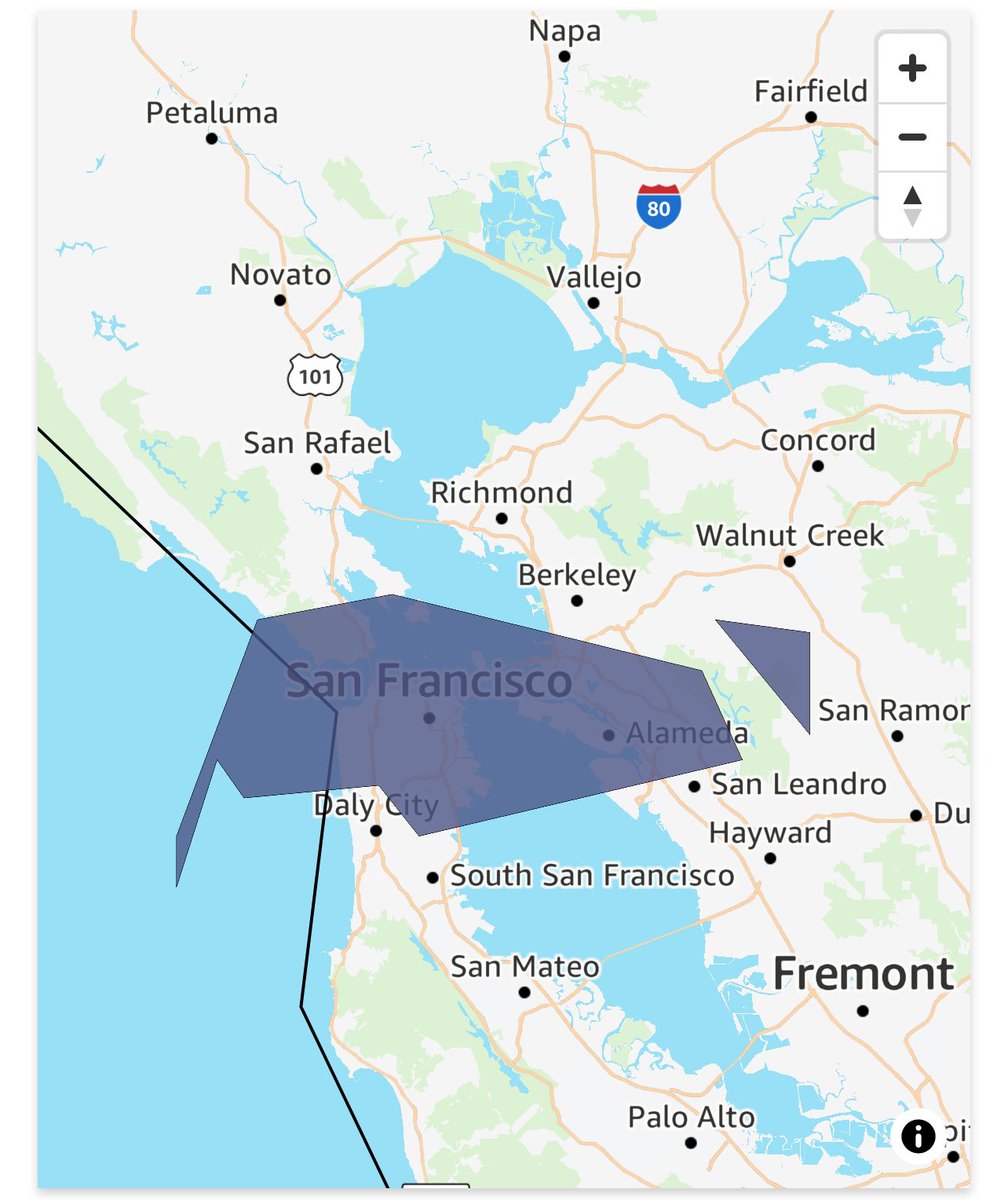 csn177's tweet photo. @icgee Here is a map of Singapore overlayed over the Bay Area…. https://t.co/WfCk5P5uWc