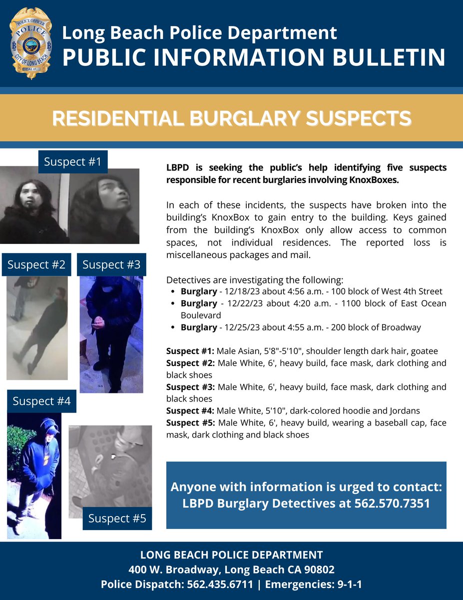 LBPD tweet picture