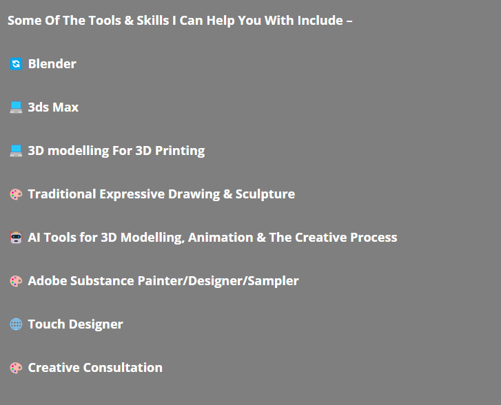 JamesAbellArt's tweet photo. Over the holidays, I am updating my #creativetuition page check it out here https://t.co/nfYiuMvrEB let me know any comments or questions :) #blender #b3d #drawing #3dsmax #creativity #art #sculpture #tradigital https://t.co/tDpW96QIGy