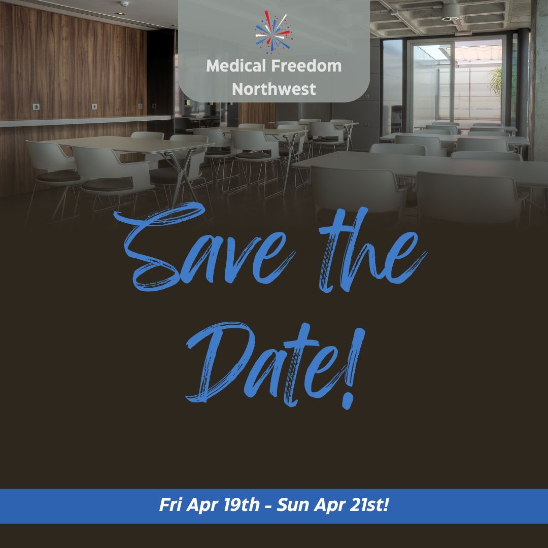 Looking for your “Healthcare Tribe” in the PNW? Early Bird Tickets On Sale Jan 1st! 👉 buff.ly/47jiiSI @breathemd @drkellyvictory @richardedgerly1 @klambert14 @PSYFINYC @drscottjensen #HealthForAll #healthcare #StopTheShots #optimalhealth #healthfreedom #MLRX