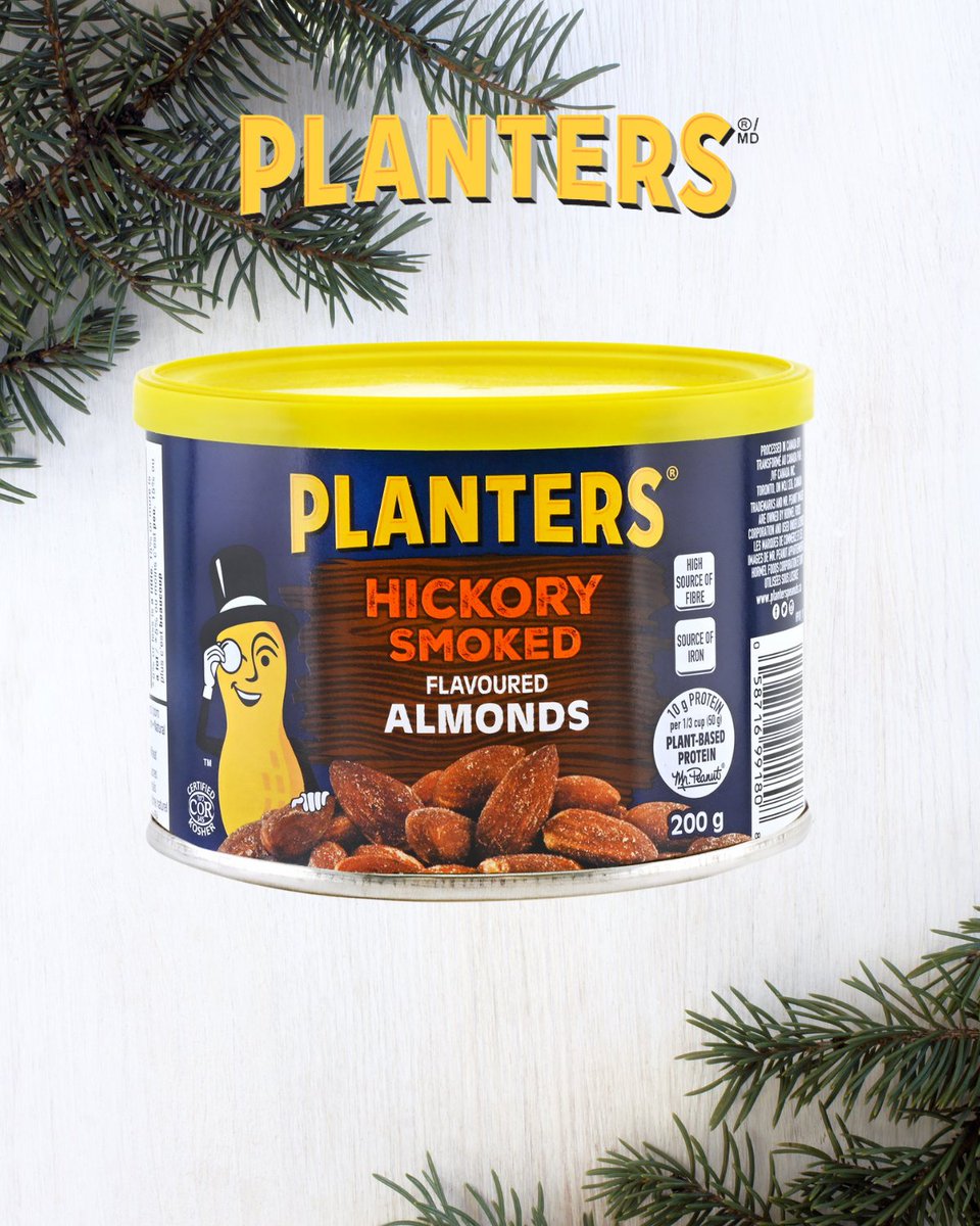 What day is it? What year is it? Is it still the holidays? Don't worry about any of that, all that matters today is Hickory Smoked Almonds.