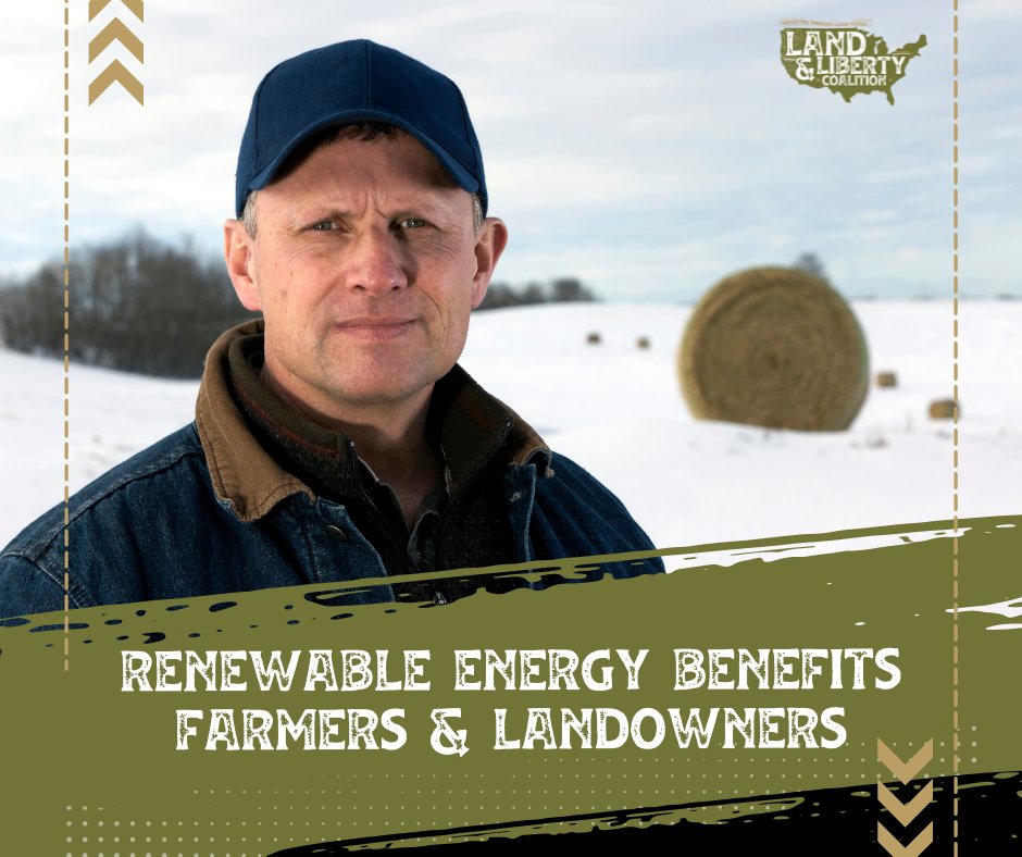 Did you know? Wind and solar projects provided $1.6 billion in drought-proof land-lease payments to farmers and landowners in rural America last year.