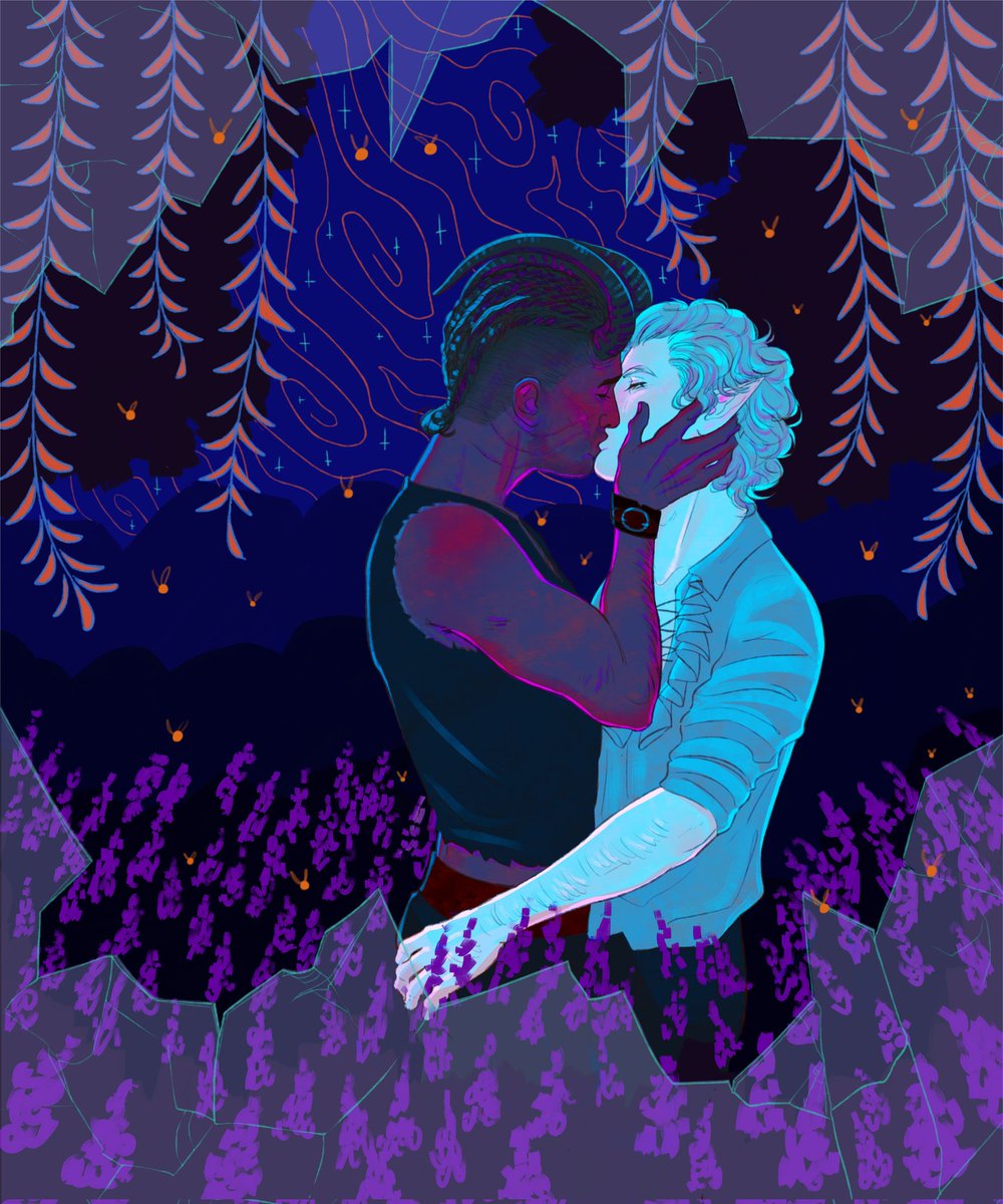 #BaldursGate3 #BG3 #wyllstarion #bloodpact #ukrart 
"We fit together like stars in the night sky"
