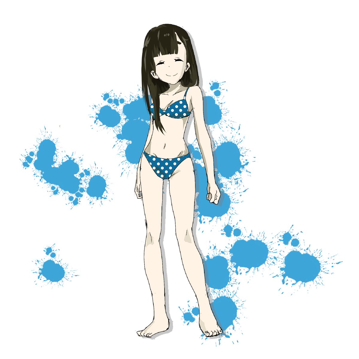 「#2023年自分が選ぶ今年の4枚 #今年描いた絵を晒そう この四枚かな('- `」|たろうのイラスト