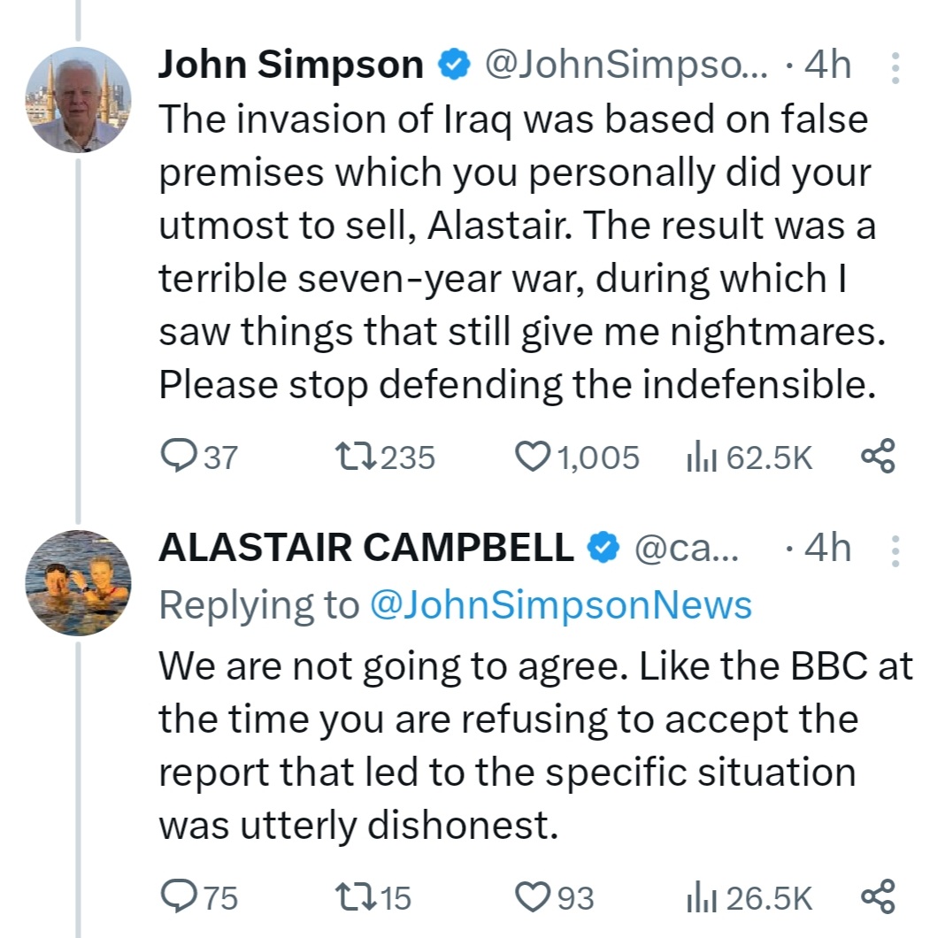 Still. Has Campbell ever expressed any remorse for what he did?