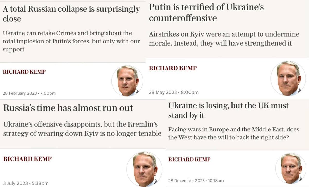 GwarWorin's tweet image. ✍️ 2022 in review 
Ukraine is not loosing and haven't lost its ability to defeat russia Mr Kemp. They rightly so changed tactics early in the #counteroffensive and shifted to a war of attrition last summer and is now in defense, bleeding the enemy.(telegraph.co.uk/news/2023/12/2…)