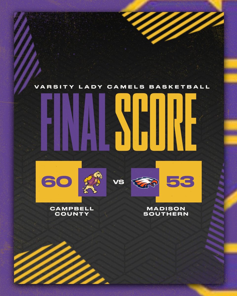 Lady CAMELS defeat Madison Southern advancing to the Semi-Finals of the 2023 Giovanni's Pizza Holiday Classic - Izzy Jayasuriya 20pts, Madeleine Barbian 12pts, Faith Whitford 11pts, Alli Collins 10pts. Lady CAMELS face the winner of Jackson Co. vs Floyd Central tomorrow at Noon.