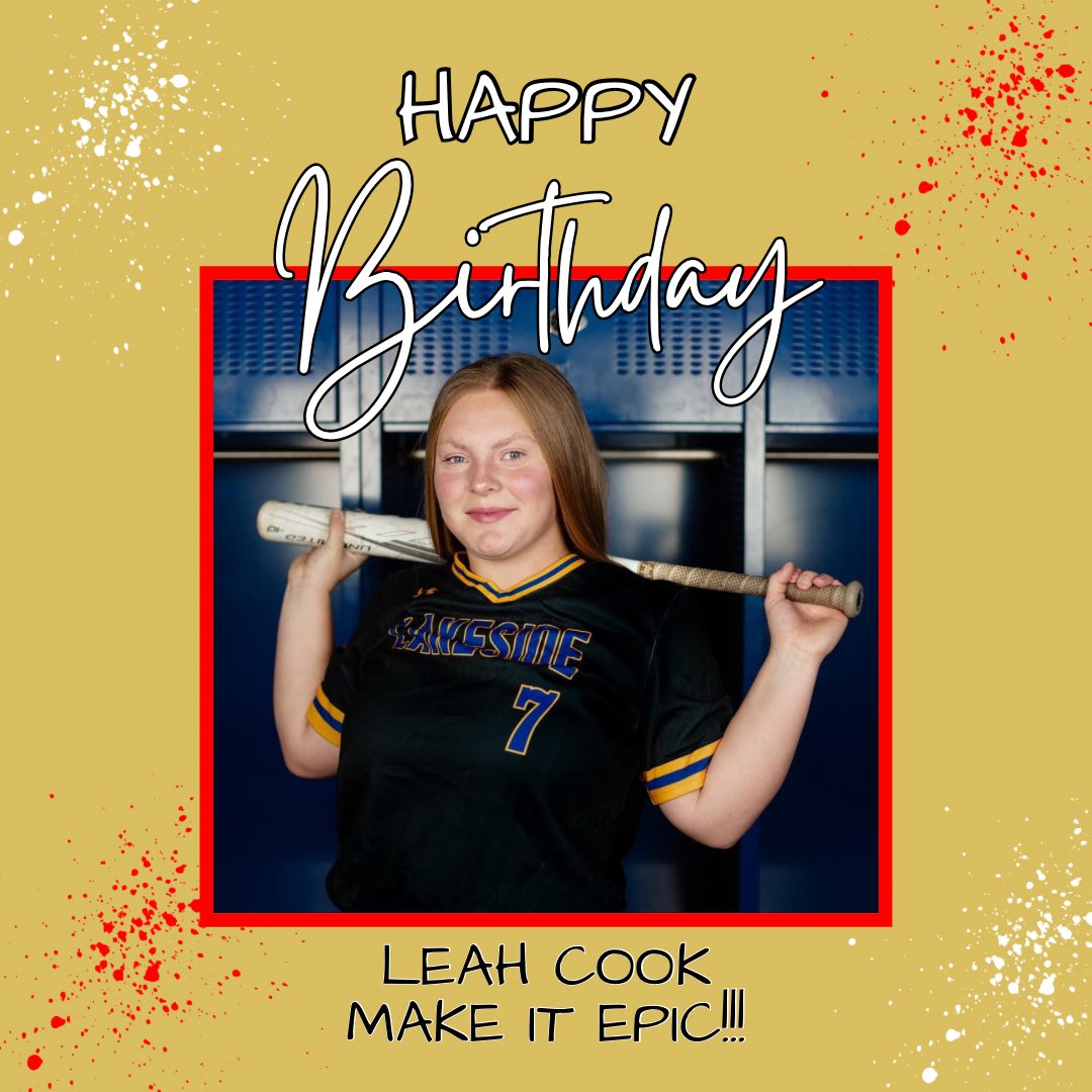 EpicArkansas's tweet photo. Happy birthday @LeahCook2024 https://t.co/87DYDmXbh6