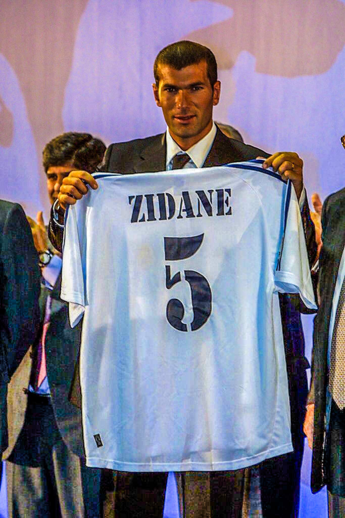 Zidane shirt real madrid hot sale