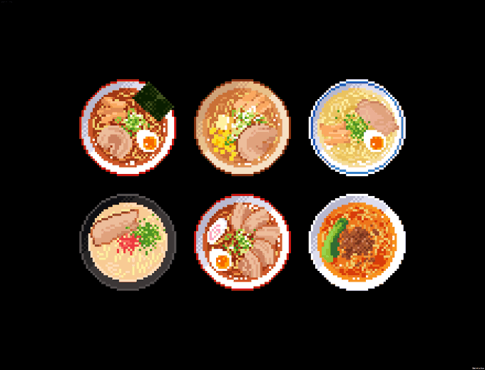 #2023年自分が選ぶ今年の4枚 今年も美味しいドット絵描きました 