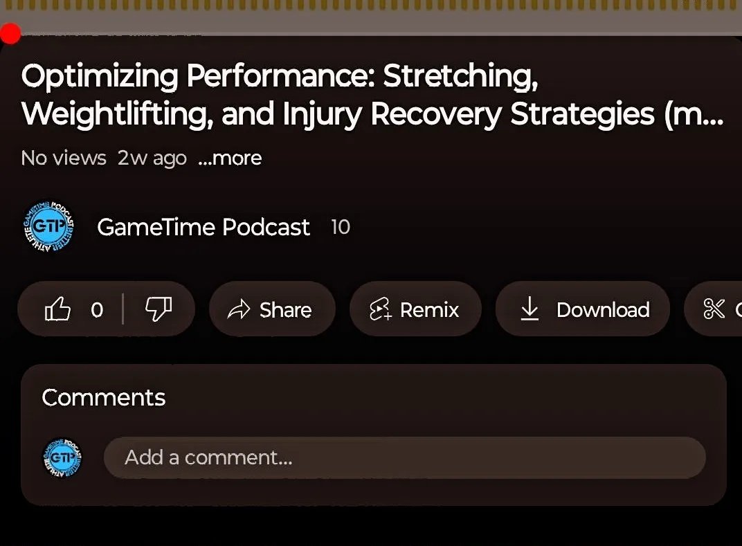 it's time to learn what is the best Stretching and weightlifting strategy during your workout routine along with what an athlete should do if they are injured &amp; how to recover &amp; bounce back. #highschoolsports #YouTube #podcast #YouTuber #Podcaster #collegesports