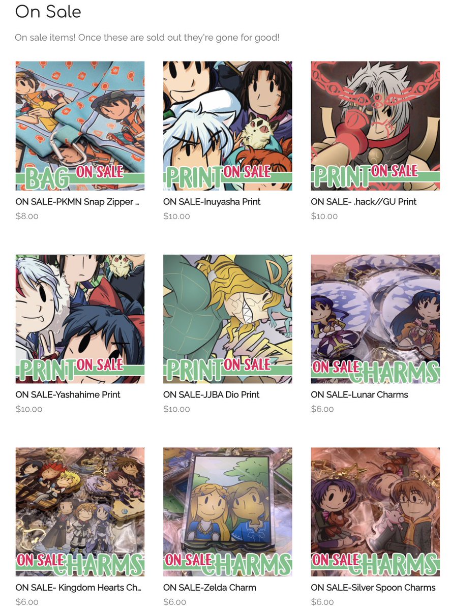 e_benger's tweet photo. My shop has been updated!

https://t.co/Dw93gks72G

All new products for this year have been added! Please check them out as well as a lot of older items that are now on sale!

Once the on sale items are gone, they're gone for good! https://t.co/thJ1u93uBO