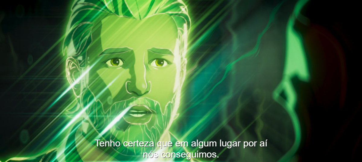 joaoluiz_l's tweet photo. O Steve falando pra Peggy que em algum lugar eles conseguiram um final feliz. E sim, eles conseguiram ❤️ 

Episódio perfeito! #WhatIf https://t.co/H4LSC5ux3q