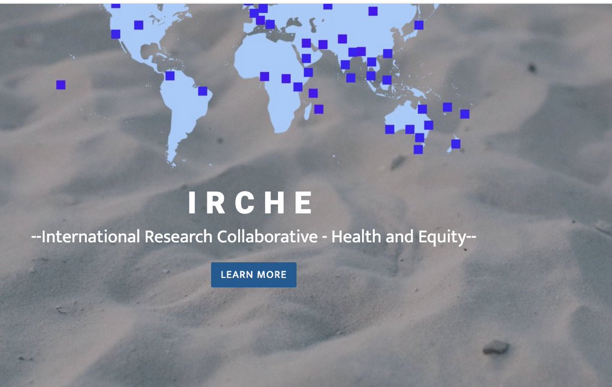 Our refined team name and branding are coming together over summer. Been 20 years and this is our 3rd iteration. We started as CRROH for a decade, then IRCOHE for a decade and now IRCHE - a real sustained legacy that shows the team's evolution. Now 150+ Fellows across the world